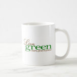 Live Green Conserve Mugs