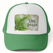 LIVE GREEN Eco Enviro Gift Items for Earth Day Hat