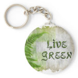 LIVE GREEN Eco Enviro Gift Items for Earth Day Key Chains