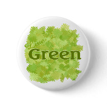 live green flowers pins