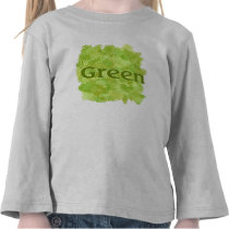 live green flowers shirt