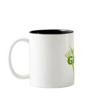 live green coffee mug