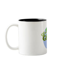 live green planet earth coffee mugs