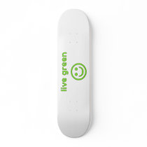 Live Green Pro Environment Eco Friendly Renewable Skateboard Deck
