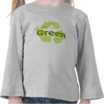 live green recycle shirt