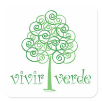 Live Green Stickers