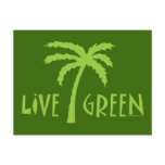 Live Green Tree Hugger Postcards