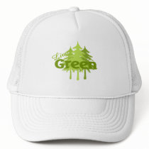 live green trees hat