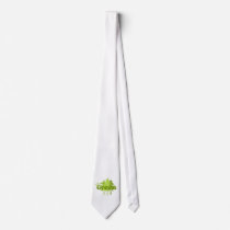 live green trees custom tie