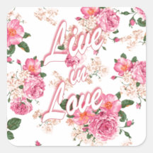 Live in Love, this is your fresh start. Stickers