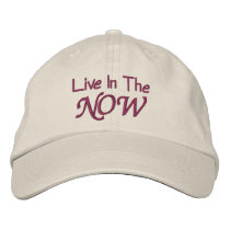 Live In The Now Inspirational Hat Baseball Cap