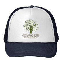 Live in the Present Moment Mesh Hat