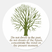 Live in the Present Moment Sticker