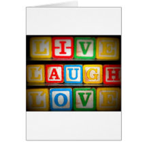 Live Laugh Love Cards