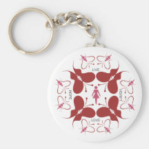 Live, Laugh, Love & Hope Keychain