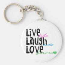 Live Laugh Love Key Chain