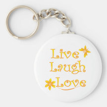 Live Laugh Love Key Chain