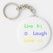 Live, Laugh, Love, Key Chains