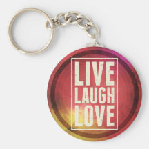 Live Laugh Love Keychains