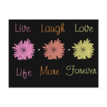Live Laugh Love Postcards