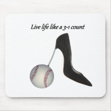Live life like a 3-1 count mouse pads