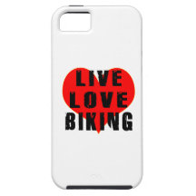 Live Love Biking iPhone 5 Cover