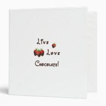 Live Love Chocolate Binder