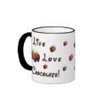 Live Love Chocolate Mug