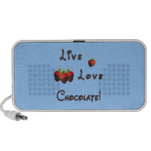 Live Love Chocolate PC Speakers