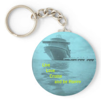 Live Love Cruise Keychain