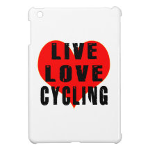 Live Love Cycling iPad Mini Covers