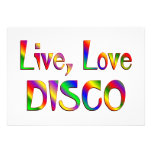 Live Love Disco Custom Announcements
