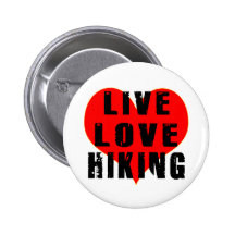 Live Love Hiking Pins