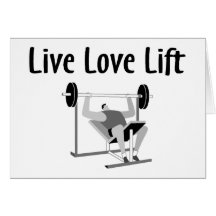 Live Love Lift Greeting Cards