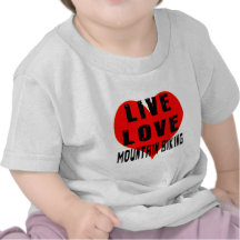 Live Love Mountain Biking Shirt