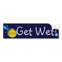 Live Love Polo - Water Polo Humour Bumper Sticker