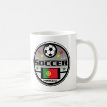 Live Love Soccer Portugal Coffee Mugs
