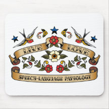 Live Love Speech Language Pathology Mouse Pad