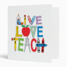 Live Love Teach Binders