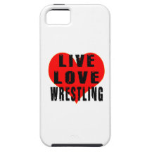Live Love Wrestling iPhone 5 Cases