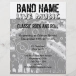 Live Music Concert Party Band Flyers