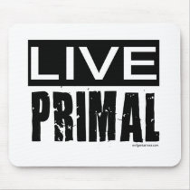 live primal / paleo diet mouse pads