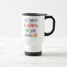 Live Simply Coffee Mug