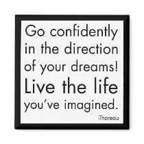 "Live The Life You've Imagined"