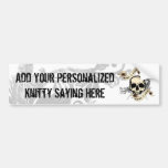 Live to Knit Customizable Bumper Sticker
