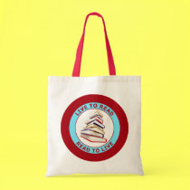 LIVE TO READ READ TO LIVE bags