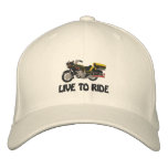 Live to Ride Embroidered Hats