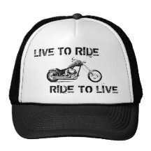 Live to ride, Ride to live Kepsar