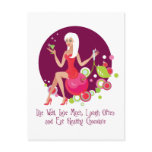 Live Well, Love Much postcards