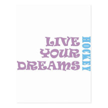 Live Your Hockey Dreams Postcards